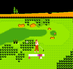 Bandai Golf Challenge Pebble Beach screenshot 3 for NES